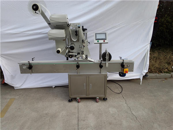 Düz Şişe İçin Otomatik Etiket Düzlem Etiketleme Makinesi 