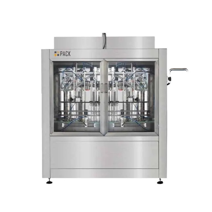 6 Kafa Otomatik Zeytinyağı Sıvı Dolum Makinesi