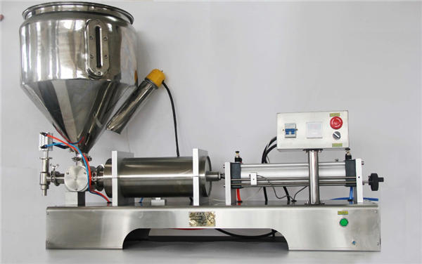 Saf Pnömatik Yarı Otomatik Meyve Reçeli Dolum Makinesi