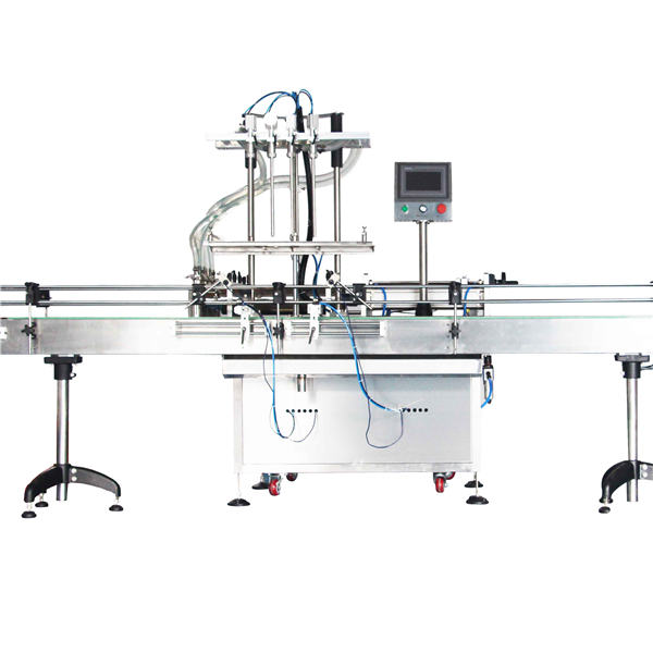 Otomatik 8, 10, 12 Başlı Losyon Pistonlu Dolum Makinesi / Dolgu